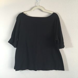 Ralph Lauren|Black top|Size: 2x